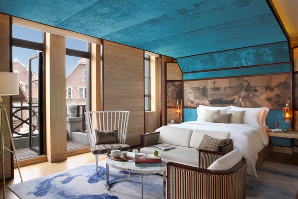 天津英迪格酒店座落於前德國租界內昔日德國領事館所在